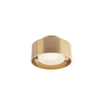 PUNKT modern LED mennyezeti lámpa, sárgaréz, 6W, 3000K, 374lm