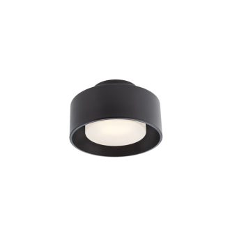 PUNKT modern LED mennyezeti lámpa, matt fekete, 6W, 3000K, 374lm