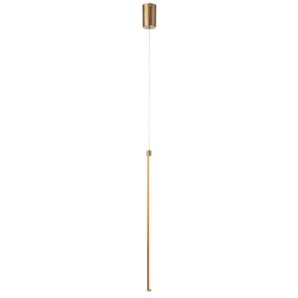 TABOO modern LED függőlámpa, sárgaréz, 9W, 3000K, 658lm