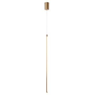 TABOO modern LED függőlámpa, sárgaréz, 11W, 3000K, 798lm