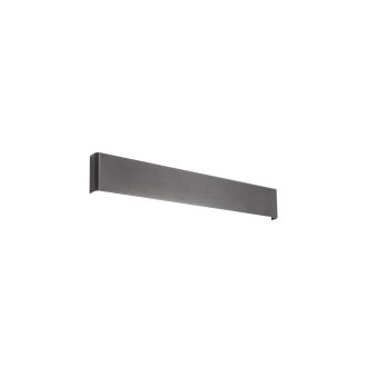 PEPAS modern LED fali lámpa, matt fekete, 20W, 3000K, 1921lm