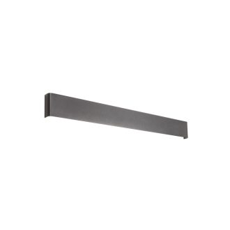 PEPAS modern LED fali lámpa, matt fekete, 30W, 3000K, 2741lm