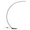CARVER modern LED állólámpa, matt fekete, 16W, 3000K, 750lm