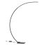 CARVER modern LED állólámpa, matt fekete, 16W, 3000K, 750lm