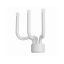 LUXOR modern LED fali lámpa, fényes fehér, 12W, 3000K, 1063lm, 25 cm