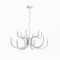 LUXOR modern LED csillár, fényes fehér, 54W, 3000K, 4605lm