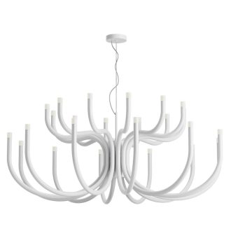 LUXOR modern LED csillár, fényes fehér, 108W, 3000K, 8132lm
