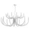 LUXOR modern LED csillár, fényes fehér, 108W, 3000K, 8132lm