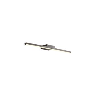 ASTON modern LED fali lámpa, matt fekete, 12W, 1015lm