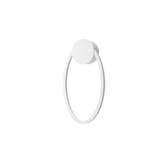 LEO modern LED fali lámpa, matt fehér, 22W, CCT, 1156lm