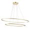LEO modern LED függőlámpa, bronz, 108W, CCT, 6974lm