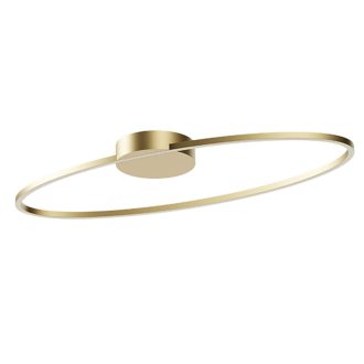 LEO modern LED mennyezeti lámpa, bronz, 43W, CCT, 2916lm