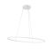 LEO modern LED függőlámpa, matt fehér, 43W, CCT, 2916lm