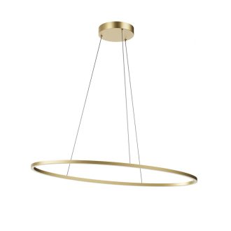 LEO modern LED függőlámpa, bronz, 43W, CCT, 2916lm