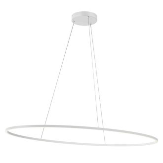 LEO modern LED függőlámpa, matt fehér, 65W, CCT, 4344lm