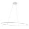 LEO modern LED függőlámpa, matt fehér, 65W, CCT, 4344lm