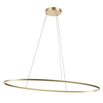 LEO modern LED függőlámpa, bronz, 65W, CCT, 4344lm