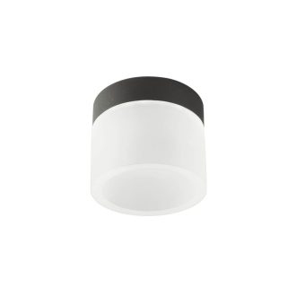 NAIDA modern LED mennyezeti lámpa, matt fekete, 6W, 258lm