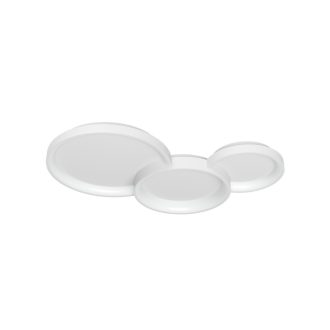COMBI modern LED mennyezeti lámpa, matt fehér, 72W, CCT, 5898lm