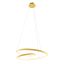 STORM modern LED függőlámpa, matt arany, 60W, CCT, 4544lm