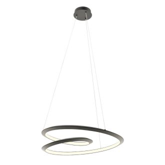 STORM modern LED függőlámpa, matt fekete, 60W, CCT, 4544lm