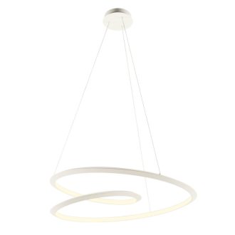 STORM modern LED függőlámpa, matt fehér, 72W, CCT, 5715lm