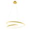 STORM modern LED függőlámpa, matt arany, 72W, CCT, 5715lm