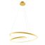 STORM modern LED függőlámpa, matt arany, 72W, CCT, 5715lm