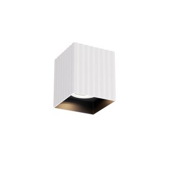 DELPHI modern mennyezeti lámpa 1xGU10, matt fehér, H9.1 cm, max. 7W