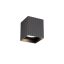 DELPHI modern mennyezeti lámpa 1xGU10, matt fekete, H9.1 cm, max. 7W