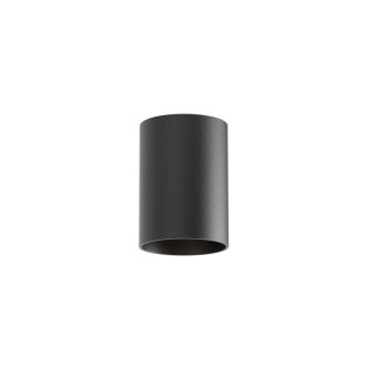 CORINTH modern mennyezeti lámpa 1xGU10, matt fekete, H9.5 cm, max. 7W