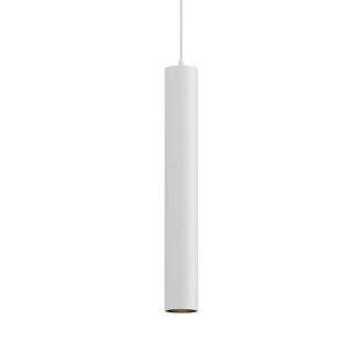 CORINTH modern függőlámpa 1xGU10, matt fehér, H50 cm, max. 7W