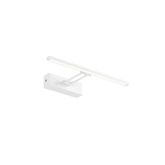 LINEAR modern LED fali lámpa, matt fehér, 8W, 3000K, 582lm