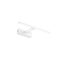 LINEAR modern LED fali lámpa, matt fehér, 8W, 3000K, 582lm