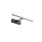 LINEAR modern LED fali lámpa, matt fekete, 8W, 3000K, 582lm