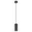 BOOM modern függőlámpa 1xGU10, matt fekete, Ø8 cm, max. 10W