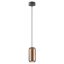 BOOM modern függőlámpa 1xGU10, matt barna, Ø8 cm, max. 10W