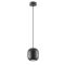 BOOM modern függőlámpa 1xGU10, matt fekete, Ø12 cm, max. 10W