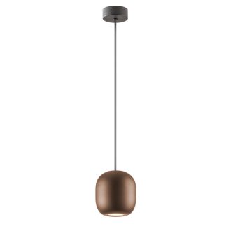 BOOM modern függőlámpa 1xGU10, matt barna, Ø12 cm, max. 10W