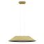 AKIRA modern LED függőlámpa, olívazöld/fekete, 12W, 3000K, 950lm