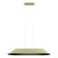 AKIRA modern LED függőlámpa, olívazöld/fekete, 23.5W, 3000K, 1850lm