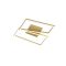 SLASH modern LED mennyezeti lámpa, matt arany, 30W, 3000/4000/6000K, 2193lm