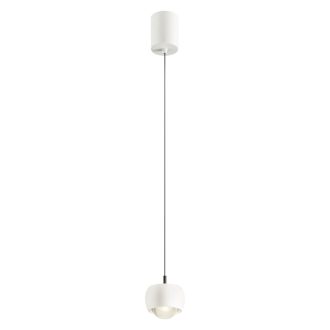 AVES modern LED függőlámpa, matt fehér, 12W, 3000K, 720lm