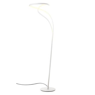 TEMPEST modern LED állólámpa, matt fehér, 30W, 3000K, 2100lm