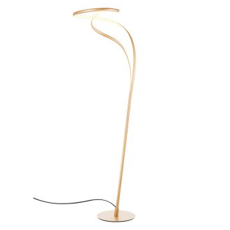 TEMPEST modern LED állólámpa, matt arany, 30W, 3000K, 2100lm