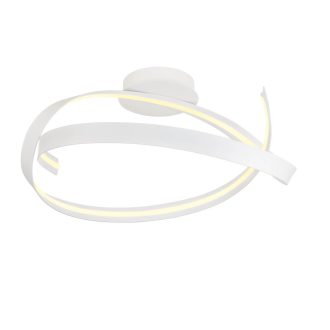 IMPULS modern LED mennyezeti lámpa, matt fehér, 34W, 3000K, 2380lm