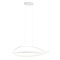 IMPULS modern LED függőlámpa, matt fehér, 38W, 3000K, 2660lm