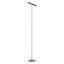 PRAXI modern LED állólámpa, matt fekete, 8.3W, 3000K, 389lm