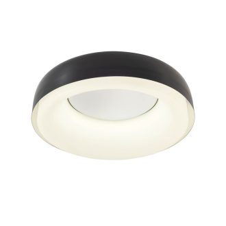 DIP modern LED mennyezeti lámpa, fényes fekete, 30W, 2700/3000/4000/5000/6500K, 2058lm