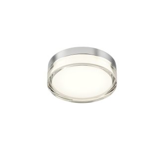 FRISBI modern LED mennyezeti lámpa, króm, 8W, 4000K, 512lm